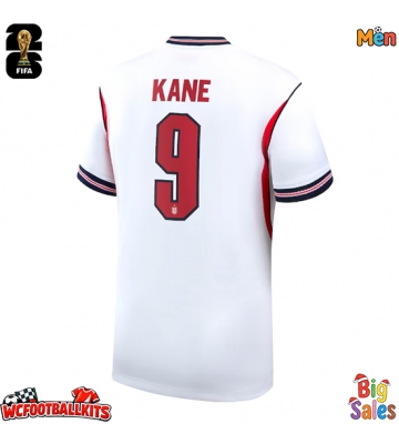 England Harry Kane #9 Replica Home Stadium Shirt World Cup 2026 Short Sleeve